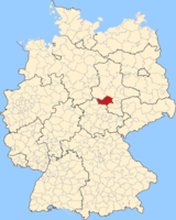 Karte Landkreis Mansfeld-Sdharz