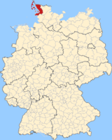 Karte Landkreis Nordfriesland