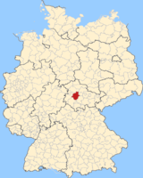 Karte Landkreis Gotha