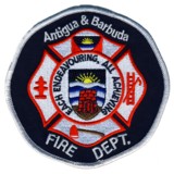 Abzeichen Fire Department Antigua und Barbuda