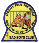 Abzeichen Rural Fire Department Lovedale