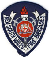 Abzeichen Fire Brigade New South Wales