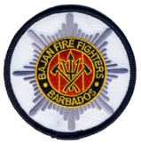 Abzeichen Fire Fighters Barbados