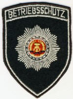 Abzeichen Betriebsschutz / DDR