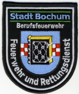 Abzeichen Feuerwehr Bochum in silber