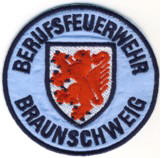 Abzeichen Berufsfeuerwehr Braunschweig in blau