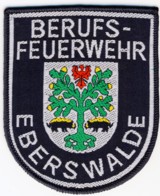 Abzeichen Berufsfeuerwehr Eberswalde in silber