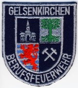 Abzeichen Berufsfeuerwehr Gelsenkirchen in silber