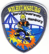 Abzeichen Berufsfeuerwehr Hamburg / Wache 32 - Wilhelmsburg