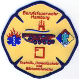Abzeichen Berufsfeuerwehr Hamburg / Elbtunnelwache