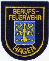 Abzeichen Berufsfeuerwehr Hagen in gold