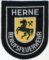 Abzeichen Berufsfeuerwehr Herne in silber