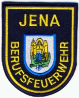 Abzeichen Berufsfeuerwehr Jena in gold