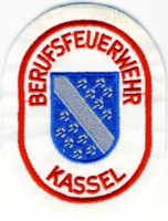 Abzeichen Berufsfeuerwehr Kassel in wei