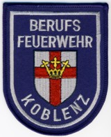 Abzeichen Berufsfeuerwehr Koblenz in silber