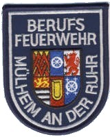 Abzeichen Berufsfeuerwehr Mlheim an der Ruhr in silber