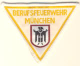Abzeichen Berufsfeuerwehr München in weiß