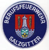 Abzeichen Berufsfeuerwehr Salzgitter in silber