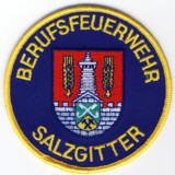 Abzeichen Berufsfeuerwehr Salzgitter in gold