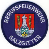 Abzeichen Berufsfeuerwehr Salzgitter in silber