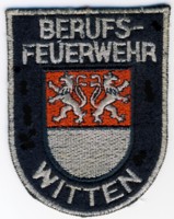 Abzeichen Berufsfeuerwehr Witten in silber