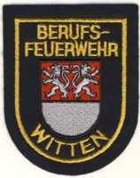 Abzeichen Berufsfeuerwehr Witten in gold