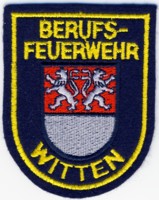 Abzeichen Berufsfeuerwehr Witten in gold