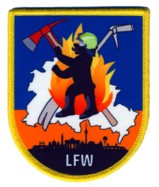 Abzeichen Berufsfeuerwehr Berlin - Lehrfeuerwache Suarez