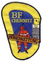 Abzeichen Berufsfeuerwehr Chemnitz - Hhenrettungsdienst