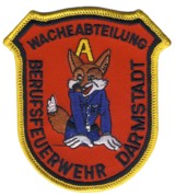 Abzeichen Berufsfeuerwehr Darmstadt / Wachabteilung A