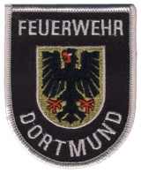 Abzeichen Berufsfeuerwehr Dortmund in silber