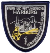 Abzeichen Berufsfeuerwehr Hamburg / Wache 31 -Harburg