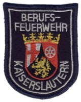 Abzeichen Berufsfeuerwehr Kaiserslautern in silber