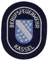 Abzeichen Berufsfeuerwehr Kassel in silber