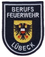 Abzeichen Berufsfeuerwehr Lübeck