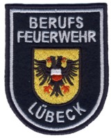 Abzeichen Berufsfeuerwehr Lbeck