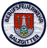 Abzeichen Berufsfeuerwehr Salzgitter in wei