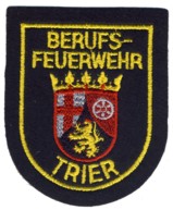 Abzeichen Berufsfeuerwehr Trier in gold