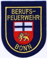 Abzeichen Berufsfeuerwehr Bonn in gold