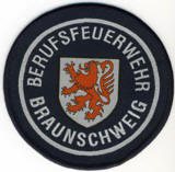 Abzeichen Berufsfeuerwehr Braunschweig in silber