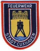 Abzeichen Berufsfeuerwehr Stadt Cuxhaven