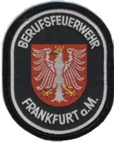 Abzeichen Berufsfeuerwehr Frankfurt am Main in silber