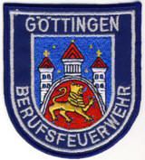 Abzeichen Berufsfeuerwehr Göttingen in silber