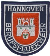 Abzeichen Berufsfeuerwehr Hannover in silber