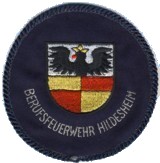 Abzeichen Berufsfeuerwehr Hildesheim in silber