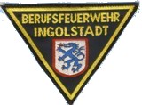 Abzeichen Berufsfeuerwehr Ingolstadt in gold