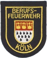 Abzeichen Berufsfeuerwehr Kln in gold