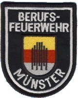 Abzeichen Berufsfeuerwehr Mnster in silber