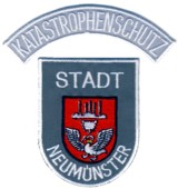 Abzeichen Berufsfeuerwehr Neumnster / KatS