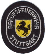 Abzeichen Berufsfeuerwehr Stuttgart in silber